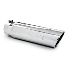Load image into Gallery viewer, MBRP Universal 5in OD Angled Rolled End 4in Inlet 18in Lgth T304 Exhaust Tip - Black Ops Auto Works