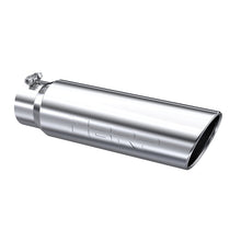 Load image into Gallery viewer, MBRP Universal 5in OD Angled Rolled End 4in Inlet 18in Lgth T304 Exhaust Tip - Black Ops Auto Works