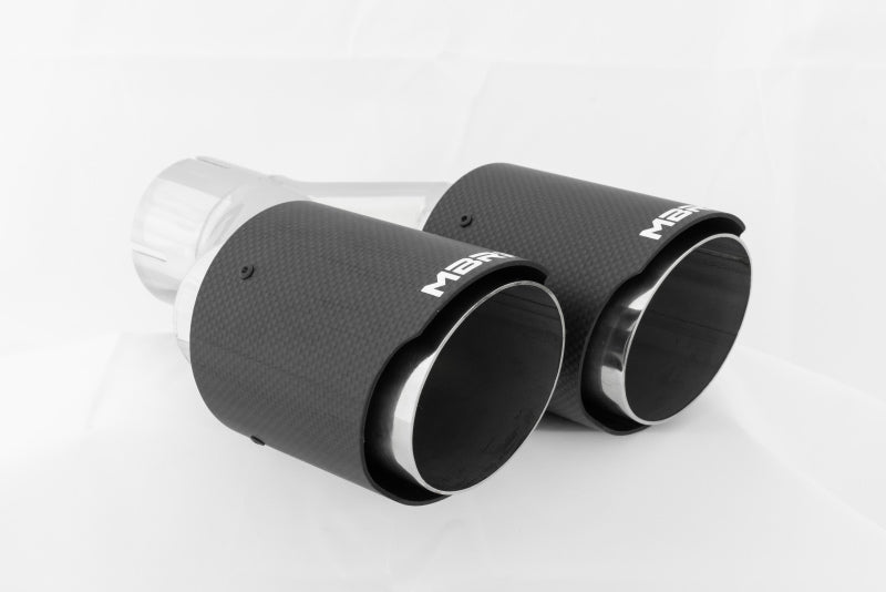 MBRP Universal Carbon Fiber Dual Tip 3.5in OD/2.5in Inlet - Black Ops Auto Works