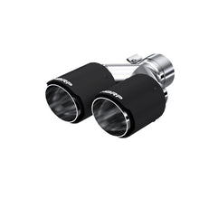 Load image into Gallery viewer, MBRP Universal Carbon Fiber Dual Tip 3.5in OD/2.5in Inlet - Black Ops Auto Works