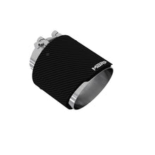Load image into Gallery viewer, MBRP Universal Carbon Fiber Tip, 3in. ID./5in. OD./ 6.13in L. Angle Cut Dual Wall - Black Ops Auto Works