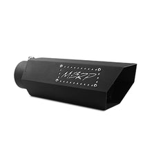 Load image into Gallery viewer, MBRP Universal Hex Tip 4in Inlet 16in Length w/ Logo - Black Coated - Black Ops Auto Works