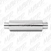 Load image into Gallery viewer, MBRP Universal Quiet Tone Muffler 5in Inlet /Outlet 8in Dia Body 31in Overall - Black Ops Auto Works