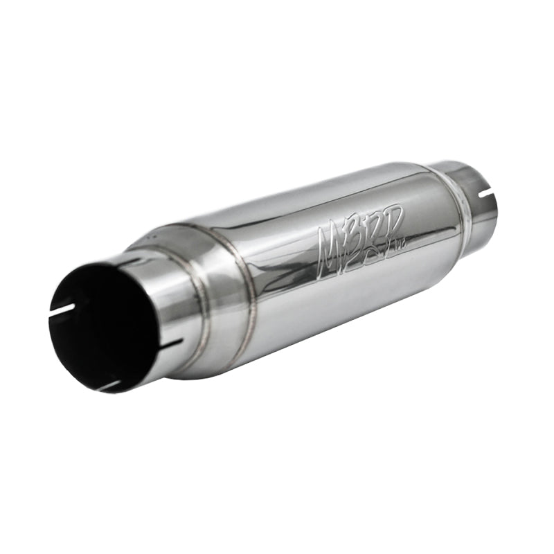 MBRP Universal Resonator 3in Inlet /Outlet 16in Body 20in Overall T304 - Black Ops Auto Works