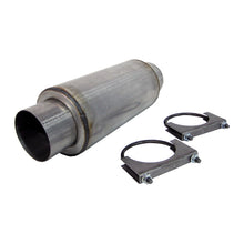 Load image into Gallery viewer, MBRP Universal Resonator 4 Inlet /Outlet 12 Body 18 Overall Aluminized - Black Ops Auto Works