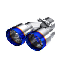 Load image into Gallery viewer, MBRP Universal T304 SS Dual Burnt End Tip 3.5in OD/2.5in Inlet - Black Ops Auto Works