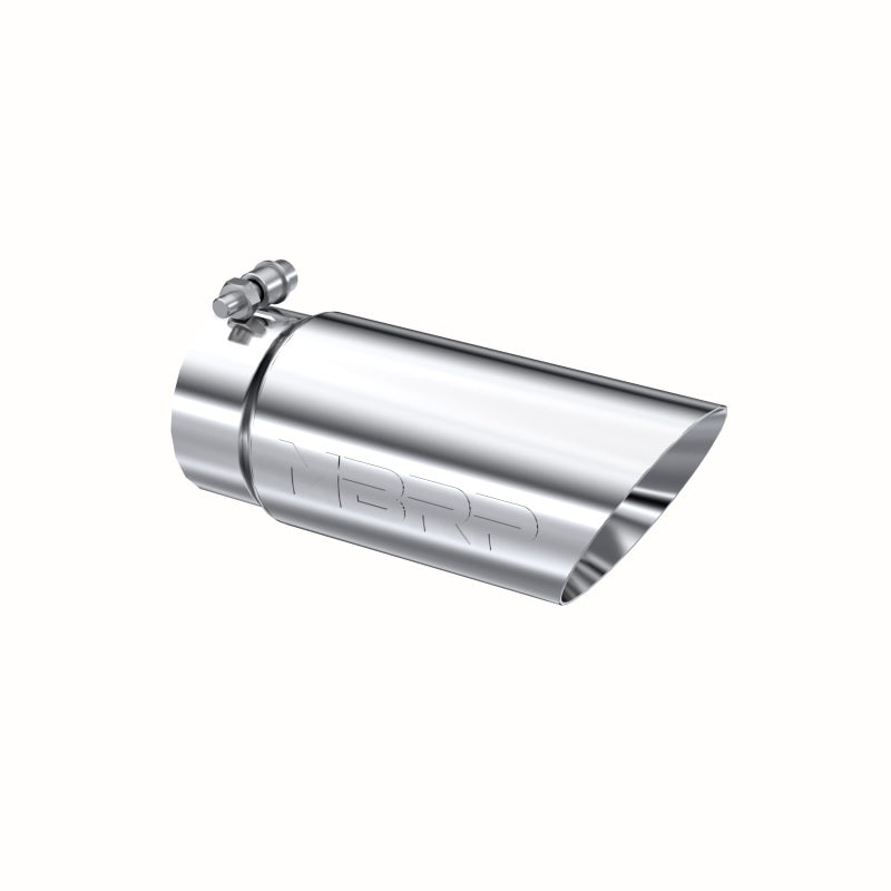 MBRP Universal Tip 3in O.D. Dual Wall Angled 4 inlet 10 length - Black Ops Auto Works