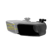 Load image into Gallery viewer, MBRP Universal Tip 4.75inx 3in Rectangle Angled Cut 3in O.D. inlet Pass. Side 7.375in length Black - Black Ops Auto Works