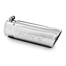 Load image into Gallery viewer, MBRP Universal Tip 4in O.D. Angled Rolled End 3 inlet 10 length - Black Ops Auto Works