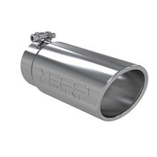 Load image into Gallery viewer, MBRP Universal Tip 4in O.D. Angled Rolled End 3 inlet 10 length - Black Ops Auto Works