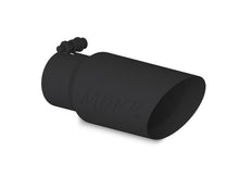 Load image into Gallery viewer, MBRP Universal Tip 4in OD 3in Inlet 10in Length Dual Wall Angled End Black - Black Ops Auto Works