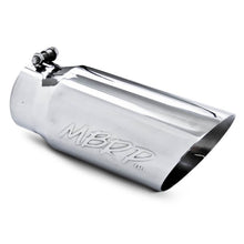 Load image into Gallery viewer, MBRP Universal Tip 5 O.D. Dual Wall Angled 4 inlet 12 length - Black Ops Auto Works