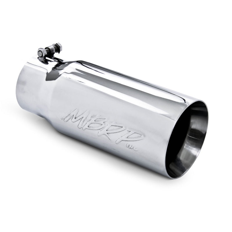 MBRP Universal Tip 5 O.D. Dual Wall Straight 4 inlet 12 length - Black Ops Auto Works