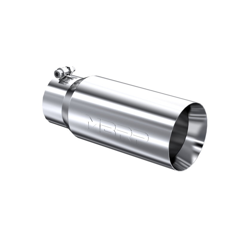 MBRP Universal Tip 5 O.D. Dual Wall Straight 4 inlet 12 length - Black Ops Auto Works