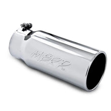 Load image into Gallery viewer, MBRP Universal Tip 5 O.D. Rolled Straight 4 inlet 12 length - Black Ops Auto Works