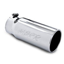 Load image into Gallery viewer, MBRP Universal Tip 5 O.D. Rolled Straight 4 inlet 12 length - Black Ops Auto Works