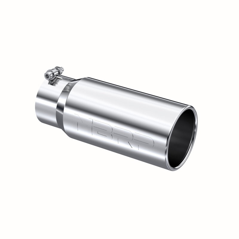 MBRP Universal Tip 5 O.D. Rolled Straight 4 inlet 12 length - Black Ops Auto Works