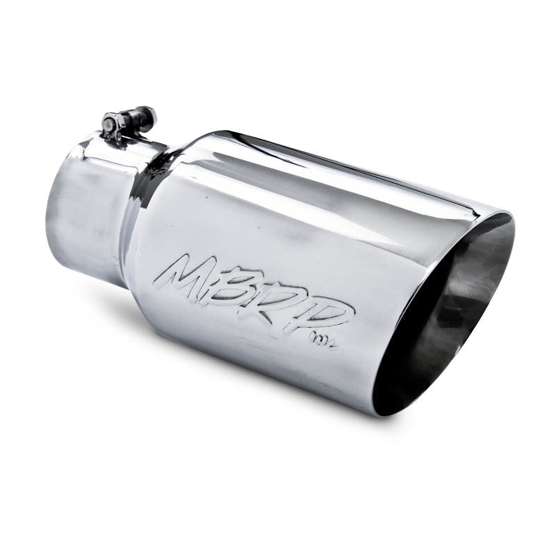 MBRP Universal Tip 6 O.D. Dual Wall Angled 4 inlet 12 length - Black Ops Auto Works