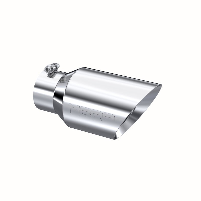 MBRP Universal Tip 6 O.D. Dual Wall Angled 4 inlet 12 length - Black Ops Auto Works