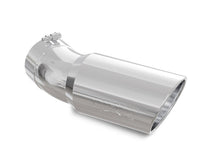 Load image into Gallery viewer, MBRP Universal Tip 6in OD 5in Inlet 15.5in Length 30 Deg Bend Angled Rolled End T304 - Black Ops Auto Works