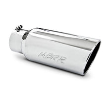 Load image into Gallery viewer, MBRP Universal Tip 7in O.D. Rolled End 5in inlet 18in length - T304 (SINGLE TIP) - Black Ops Auto Works