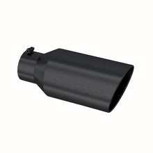 Load image into Gallery viewer, MBRP Universal Tip 8in OD Rolled End 5in Inlet 18in Length T304 - Black - Black Ops Auto Works