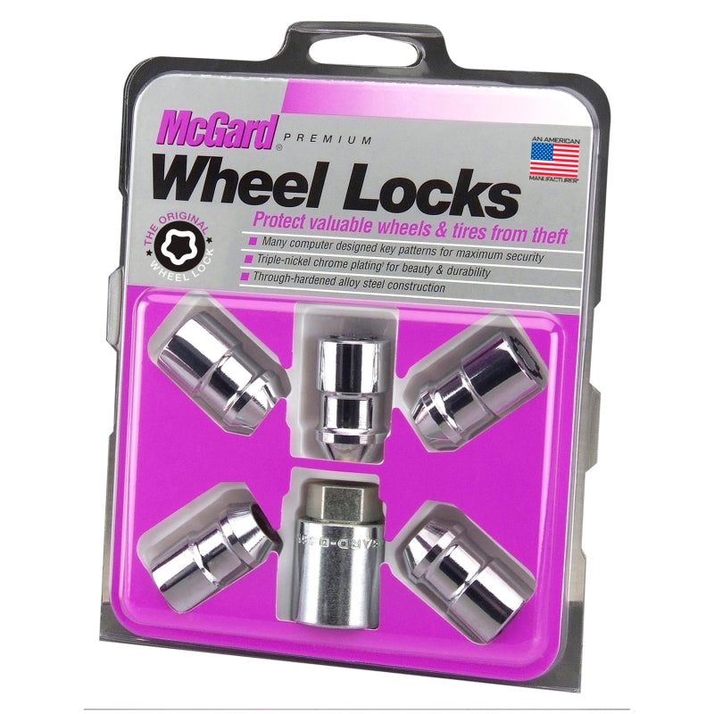 McGard 24537 5-piece wheel lock set in protective case