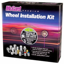 Load image into Gallery viewer, McGard 5 Lug Hex Install Kit w/Locks (Cone Seat Bolt) M14X1.5 / 17mm Hex / 30.5mm Shank L. - Black - Black Ops Auto Works