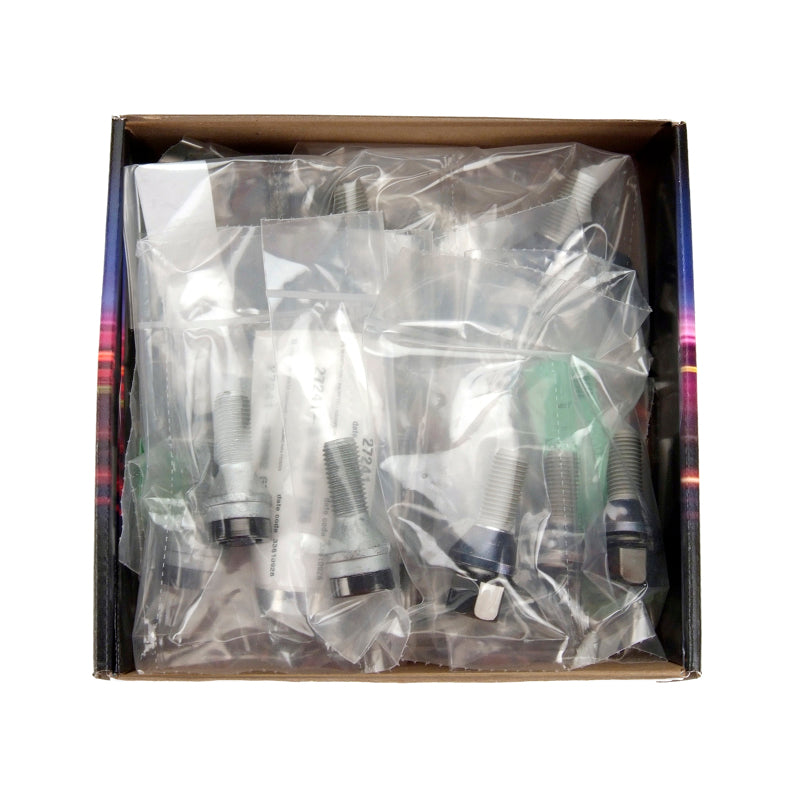 McGard 5 Lug Hex Install Kit w/Locks (Cone Seat Bolt) M14X1.5 / 17mm Hex / 30.5mm Shank L. - Black - Black Ops Auto Works