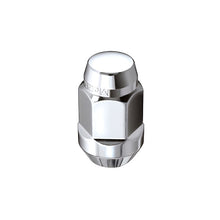 Load image into Gallery viewer, McGard Hex Lug Nut (Cone Seat Bulge Style) M12X1.25 / 3/4 Hex / 1.45in. Length (4-Pack) - Chrome - Black Ops Auto Works