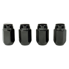 Load image into Gallery viewer, McGard Hex Lug Nut (Cone Seat) M12X1.5 / 13/16 Hex / 1.5in. Length (4-pack) - Black - Black Ops Auto Works