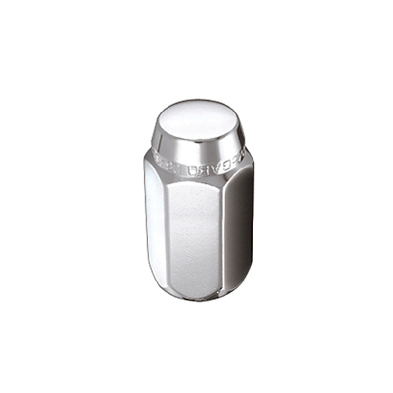 McGard Hex Lug Nut (Cone Seat) M14X1.5 / 13/16 Hex / 1.945in. Length (4-Pack) - Chrome - Black Ops Auto Works