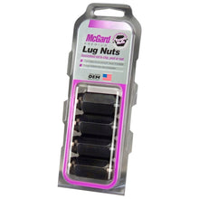 Load image into Gallery viewer, McGard Hex Lug Nut (Cone Seat) M14X1.5 / 22mm Hex / 1.635in. Length (4-Pack) - Black - Black Ops Auto Works