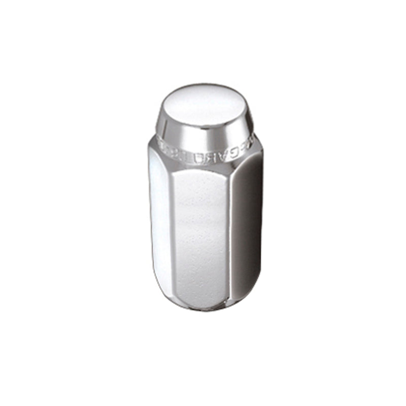 McGard Hex Lug Nut (Cone Seat) M14X1.5 / 22mm Hex / 1.635in. Length (4-Pack) - Chrome - Black Ops Auto Works