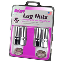 Load image into Gallery viewer, McGard Hex Lug Nut (Drag Racing X-Long Shank) 1/2-20 / 13/16 Hex / 2.475in. Length (4-Pack) - Chrome - Black Ops Auto Works