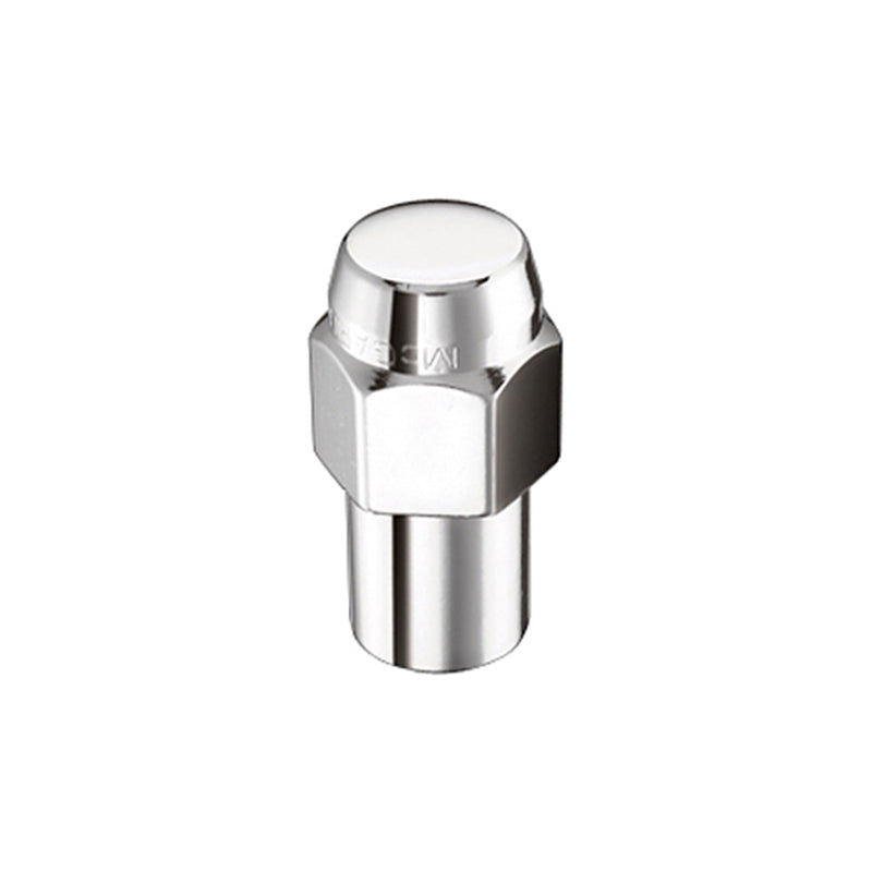 McGard Hex Lug Nut (Reg. Shank - .746in.) 1/2-20 / 13/16 Hex / 1.65in. Length (4-Pack) - Chrome - Black Ops Auto Works