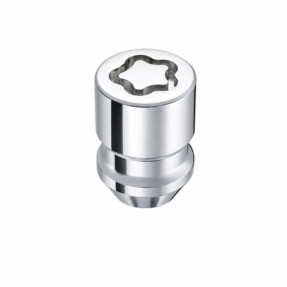 McGard Wheel Lock Nut Set - 4pk. (Cone Seat) 1/2-20 / 3/4 & 13/16 Dual Hex / 1.28in. Length - Chrome - McGard 24193