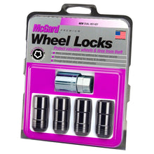 Load image into Gallery viewer, McGard Wheel Lock Nut Set - 4pk. (Cone Seat) M14X1.5 / 21mm &amp; 22mm Dual Hex / 1.965in. L - Black - McGard 24220