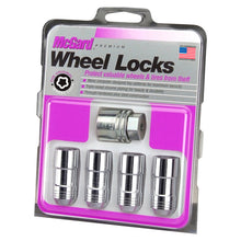 Load image into Gallery viewer, McGard Wheel Lock Nut Set - 4pk. (Cone Seat) 9/16-18 / 7/8 Hex / 1.765in. Length - Chrome - McGard 24234