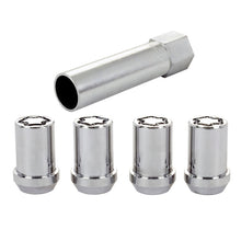 Load image into Gallery viewer, McGard Wheel Lock Nut Set - 4pk. (Tuner / Cone Seat) M12X1.25 / 13/16 Hex / 1.24in. Length - Chrome - McGard 25254