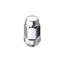 Load image into Gallery viewer, McGard Hex Lug Nut (Cone Seat Bulge Style) M14X1.5 / 22mm Hex / 1.635in. Length (4-Pack) - Chrome - McGard 64073