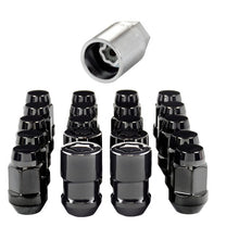 Load image into Gallery viewer, McGard 5 Lug Hex Install Kit w/Locks (Cone Seat Nut / Bulge) M12X1.5 / 3/4 Hex / 1.45in. L - Black - McGard 84538