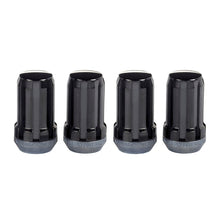 Load image into Gallery viewer, McGard SplineDrive Lug Nut (Cone Seat) M14X1.5 / 1.648in. Length (4-Pack) - Black (Req. Tool) - Black Ops Auto Works