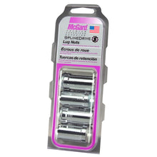 Load image into Gallery viewer, McGard SplineDrive Lug Nut (Cone Seat) M14X1.5 / 1.648in. Length (4-Pack) - Chrome (Req. Tool) - Black Ops Auto Works