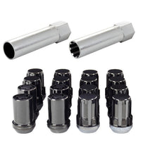Load image into Gallery viewer, McGard SplineDrive Tuner 4 Lug Install Kit w/Locks &amp; Tool (Cone) M12X1.5 / 13/16 Hex - Black - Black Ops Auto Works