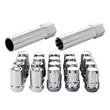 Load image into Gallery viewer, McGard SplineDrive Tuner 5 Lug Install Kit w/Locks &amp; Tool (Cone) M12x1.5 / 13/16 Hex - Chrome (CS) - McGard 65557CN