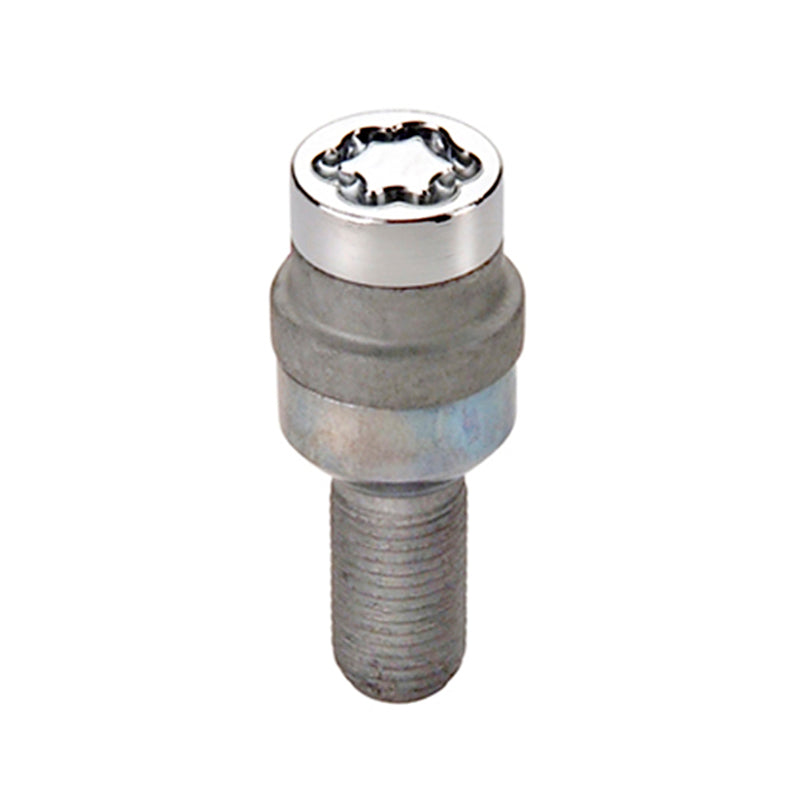 McGard Wheel Lock Bolt Set - 4pk. (Radius Seat) M14X1.5 / 17mm Hex / 28.2mm Shank Length - Chrome - Black Ops Auto Works