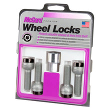 Load image into Gallery viewer, McGard Wheel Lock Bolt Set - 4pk. (Radius Seat) M14X1.5 / 17mm Hex / 45.0mm Shank Length - Black - Black Ops Auto Works