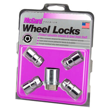Load image into Gallery viewer, McGard Wheel Lock Nut Set - 4pk. (Cone Seat) 7/16-20 / 3/4 Hex / 1.46in. Length - Chrome - Black Ops Auto Works