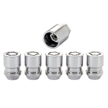 Load image into Gallery viewer, McGard Wheel Lock Nut Set - 5pk. (Cone Seat) M12X1.25 / 3/4 Hex / 1.28in. Length - Chrome - Black Ops Auto Works